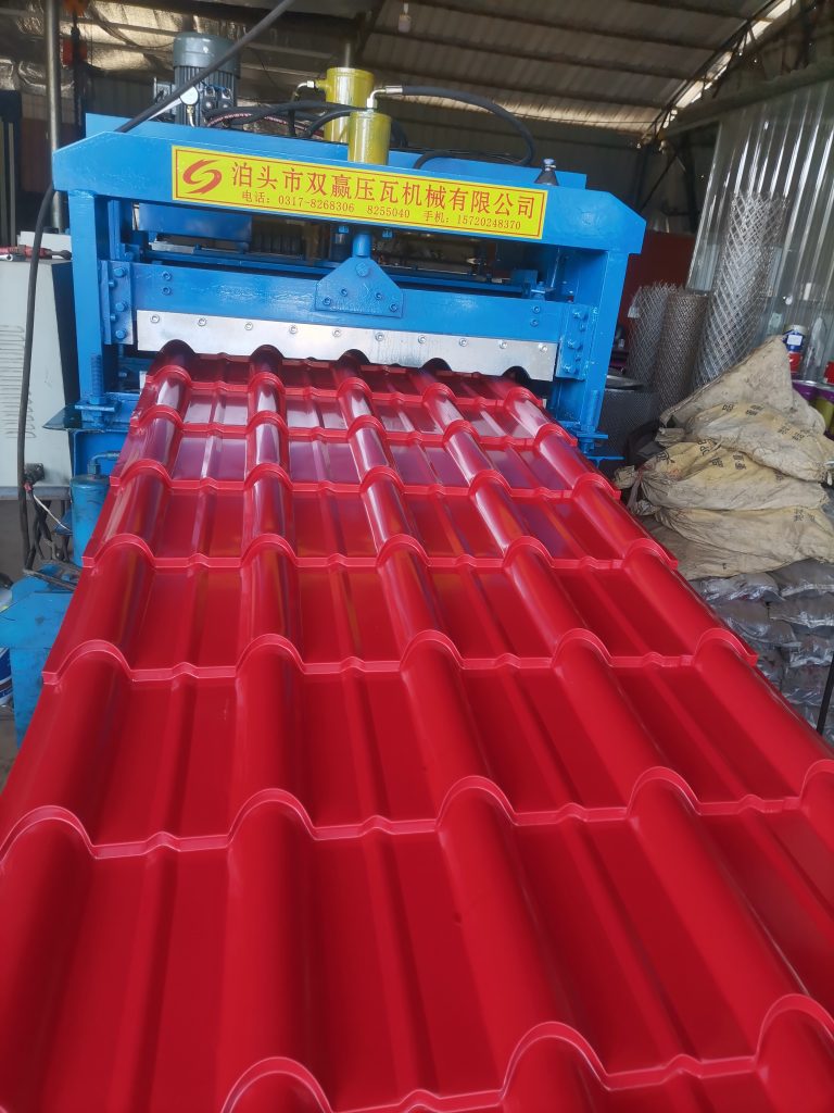 Glazed Tile Steel Roll Forming Machine