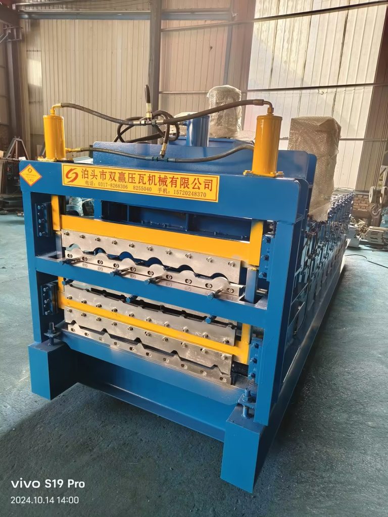 Triple-Use Color Coating Steel Roll Forming Machine