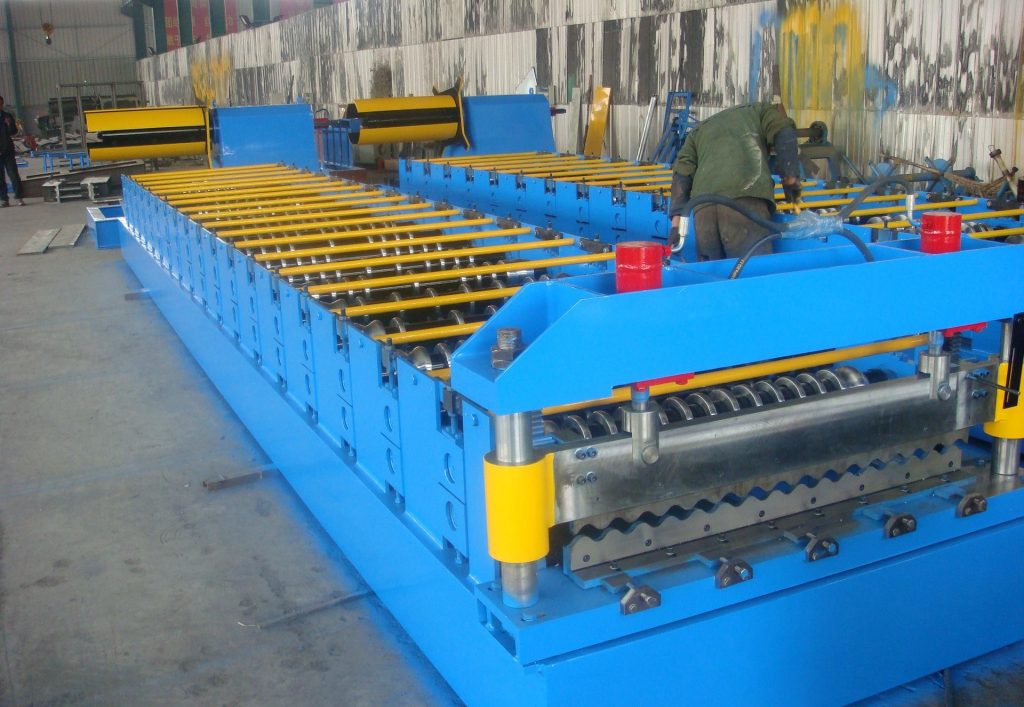 Arc Steel Roof Roll Forming Machine